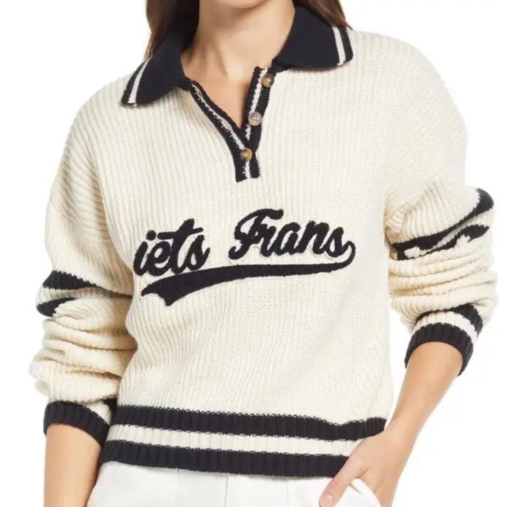 Iets Frans Knit Polo Jumper